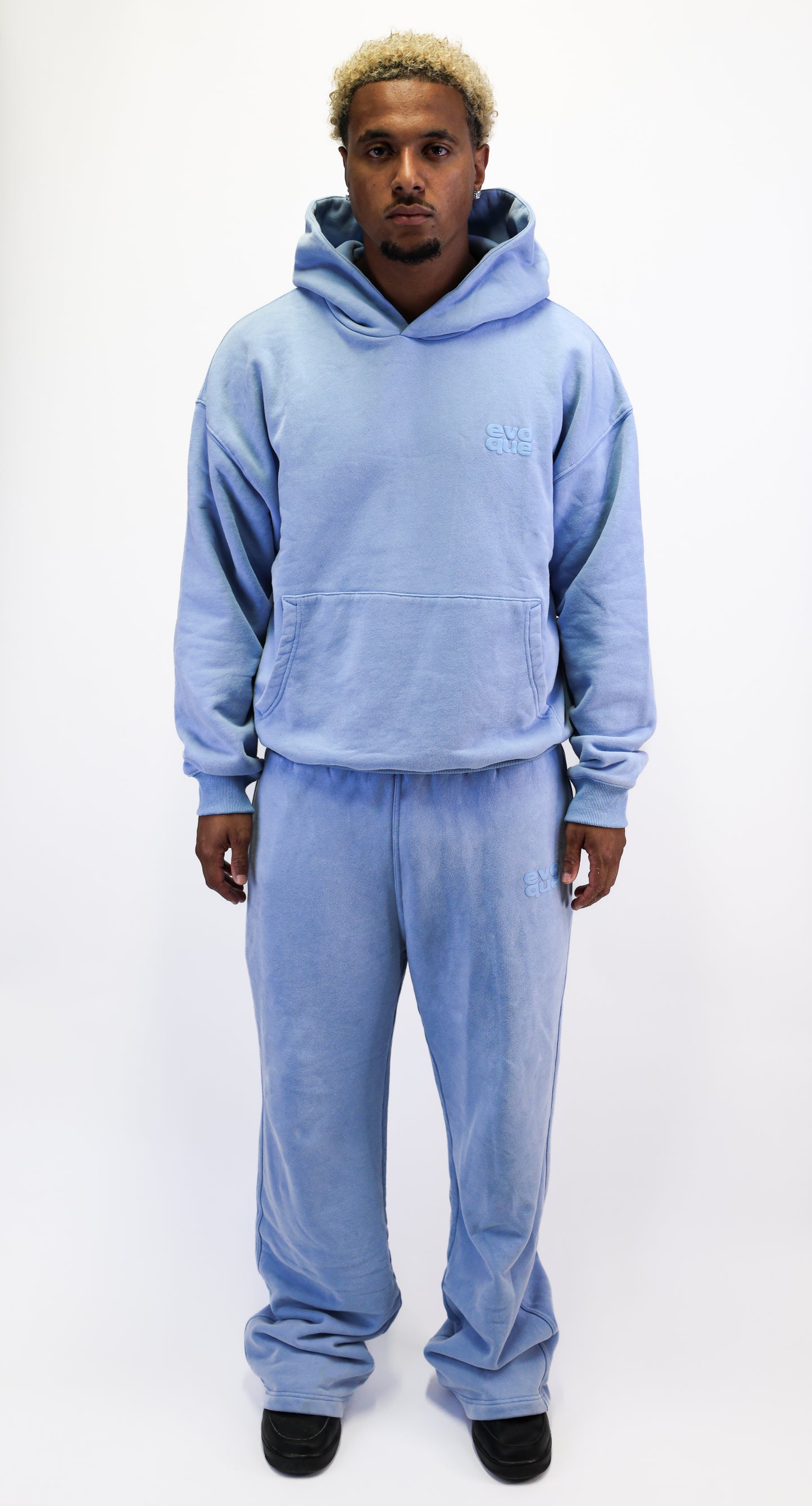 BLUE OPEN LEG JOGGER (PREORDER)