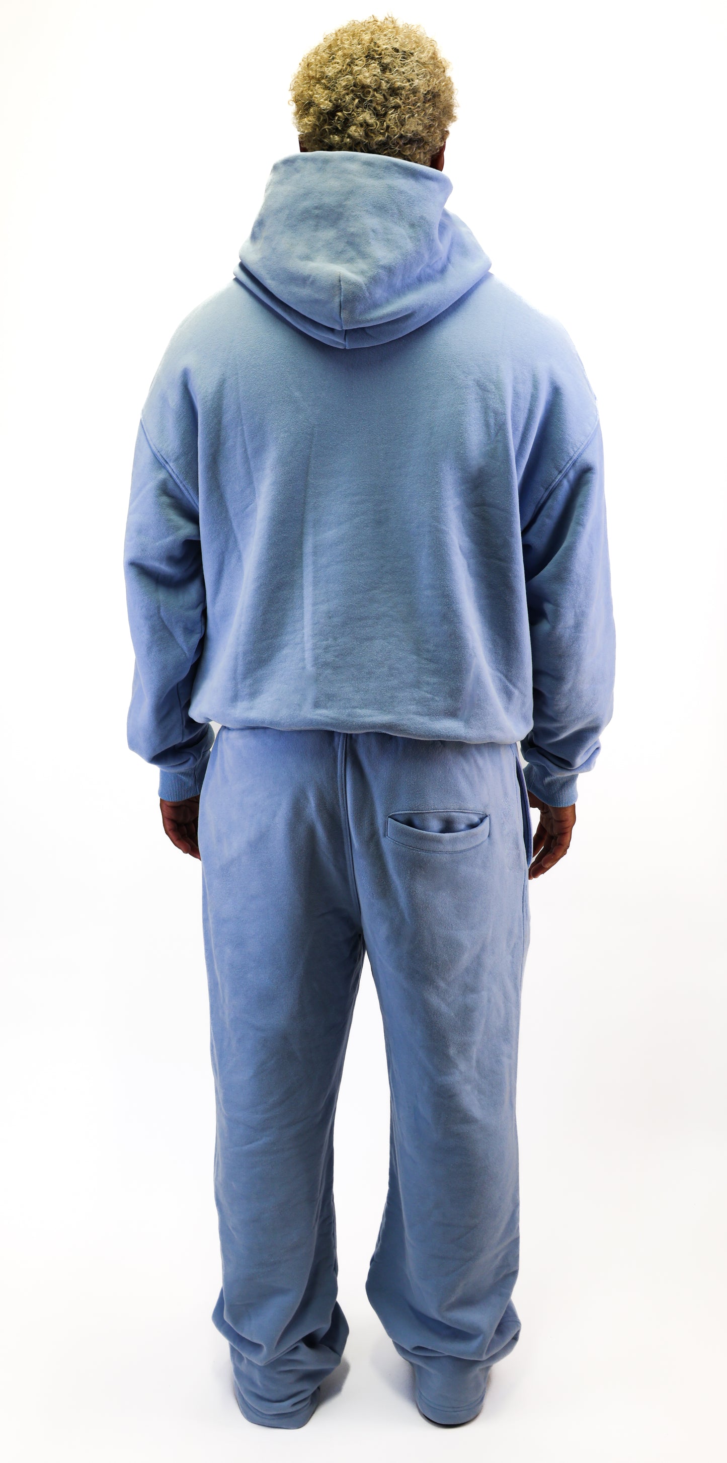 BLUE OPEN LEG JOGGER (PREORDER)