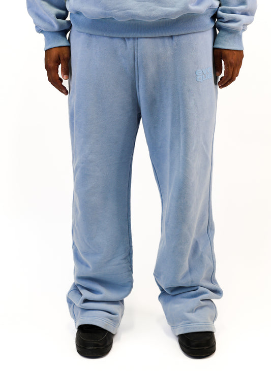 BLUE OPEN LEG JOGGER (PREORDER)